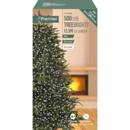 Premier 500 Led Multi-action Treebrights Christmas Tree Lights With