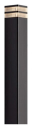 Outdoor Light Black Elm Bollard Ip44 800mm Nordlux 45348003