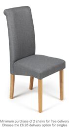 Quality Faux Leather Dining Room Chairs Brown Black Grey Cream Ivory
