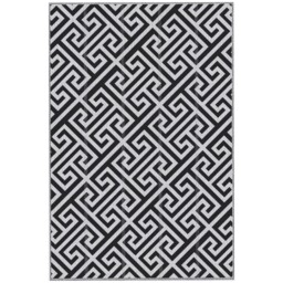 Outsunny 182x274cm Reversible Outdoor Rug Portable Plastic Straw Rv