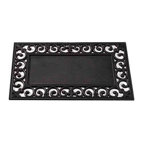 Heavy Duty Coir Mat Natural Insert Door Indoor Outdoor Pattern Rubber