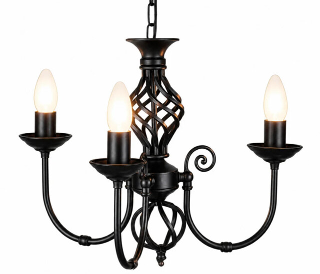 Ceiling Light Black Tanzania 3 Ct Lighting Cla3b