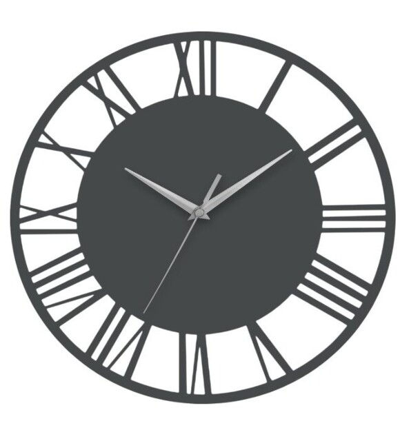 Warmiehomy Big Wall Clock 30cm Round Wall Clock