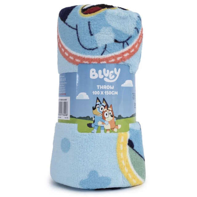 (mmm) Bluey Soft Fleece Blanket, 100cm X 150cm,