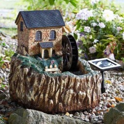 Smart Garden Water Mill Solar Powered Fountain