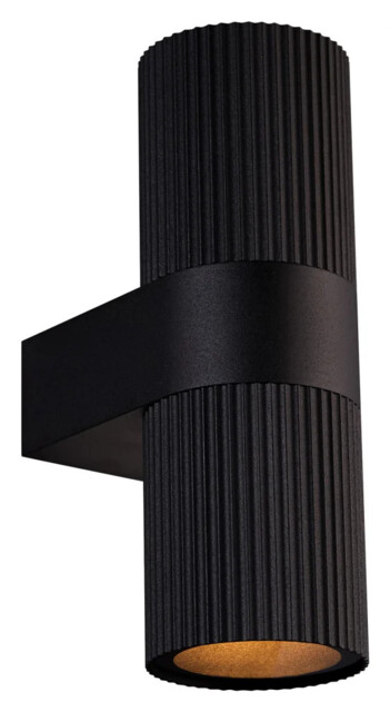 Wall Light Black Kyklop Double Spot Ip54 Nordlux 2318051003