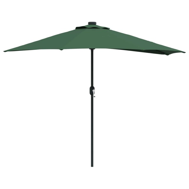 Garden Parasol Polyester And Steel Outdoor Shade Sun Umbrella Modern