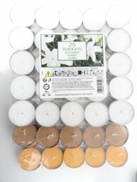 Orange Scented Homeware 4 Hour Burning Tealights - 25 Pack, 250