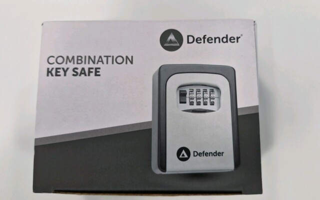 Defender Combination Key Safe Wall Mounted Key Lock Box