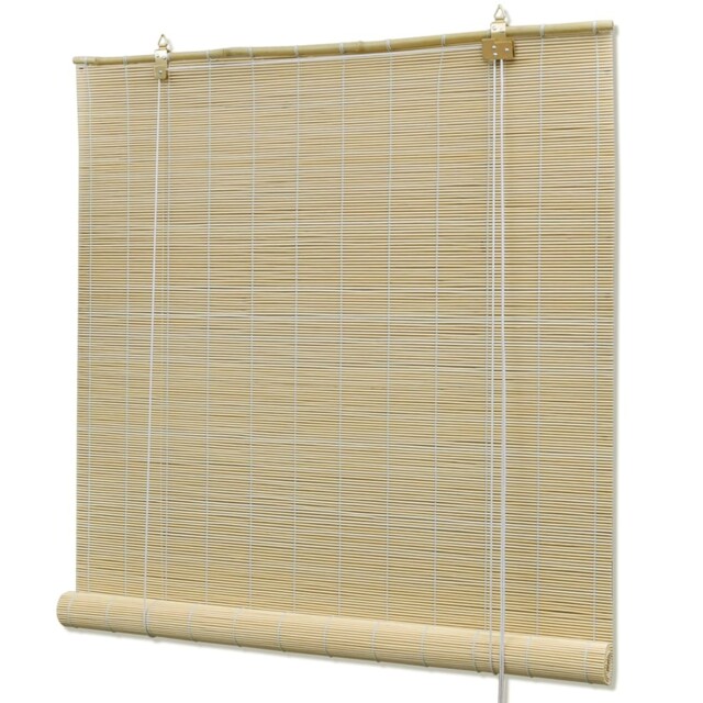Roller Blind Bamboo Home Window Curtain Shade Cover Privacy Screen