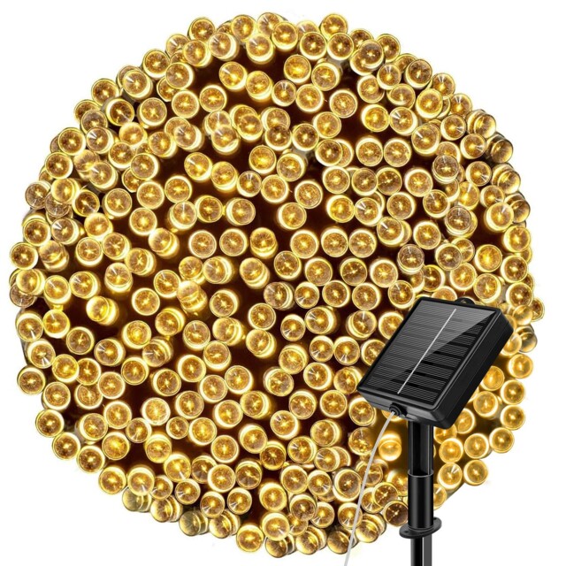 Kolpop Solar Fairy Lights Outdoor, 24m/79ft 240 Led Solar Powered