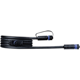 Paulmann 93926 Plug&shine Cable 150w Black Links 2 Lights Or