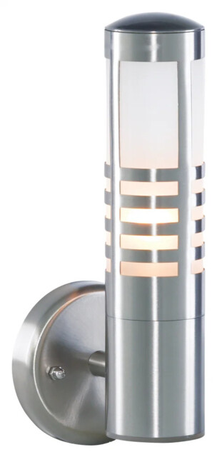 Outdoor Light Silver Delta Wall Stainless Steel Zink Zn-15871-sst
