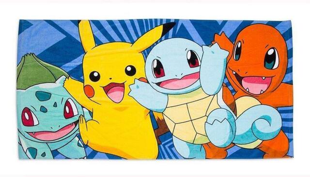 Pokemon Bedding Pikachu Pokeball Duvets Towel Cushion Blanket - Sold