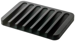 Yamazaki Soap Tray Flow Black 7398 From Japan