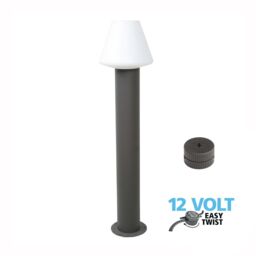 Tall Post Light Anthracite Walkway Lighting Outdoor Luxform Lighting