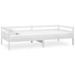 Solid Pinewood Pull-out Day Bed Wooden Sleepover Sofa Bed Multi