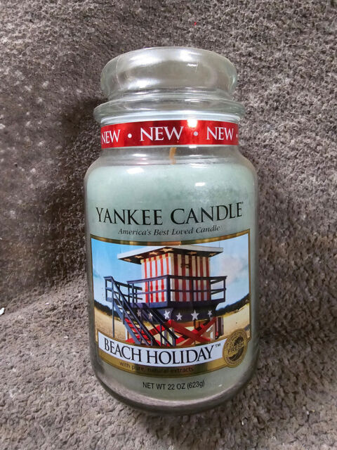 Yankee Candle Large Jar Beach Holiday 2013 Hard To Find