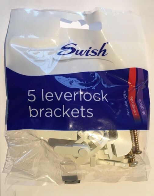 Genuine Swish ® Aluglyde, Aluminium Uncorded Track Gliders, Brackets,