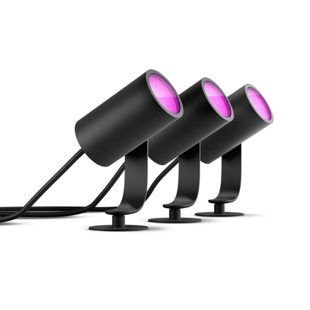 Philips Hue White And Colour Ambience Lily Outdoor Spot Light