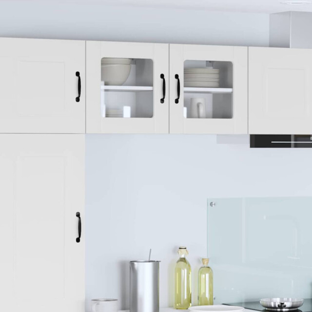 Kitchen Cabinet White 40x31x40cm Engineered Wood Minimalist Sliding