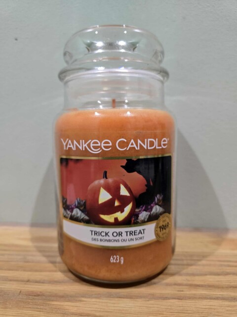 Yankee Candle Large Jar Trick Or Treat 2019 Rare Hard To Find