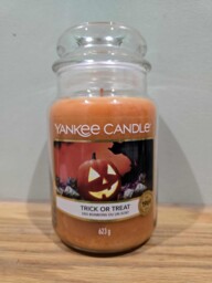 Yankee Candle Large Jar Trick Or Treat 2019 Rare Hard To Find