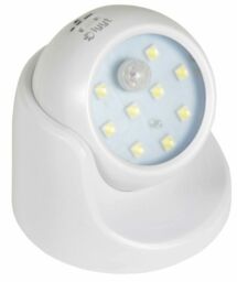 360° Battery Power Motion Sensor Security Pir Led Light Garden Indoor