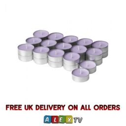 Ikea Jamnmod Lilac Scented Tealight Candles Sweet Pea Fragrance Pack
