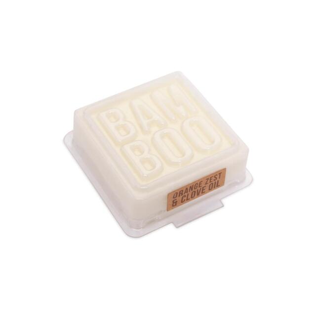 H&h Bamboo Eco Soy Scented Wax Tart Melt Orange Zest & Clove Oil