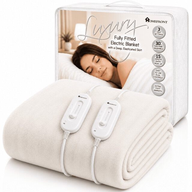 Heated Blanket Electric Mattress Cover Size Superking Double Single