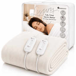 Heated Blanket Electric Mattress Cover Size Superking Double Single