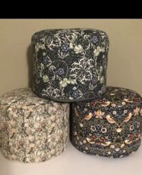 William Morris Beanbag To Match Curtains Madetomeasure Seatpads Ect