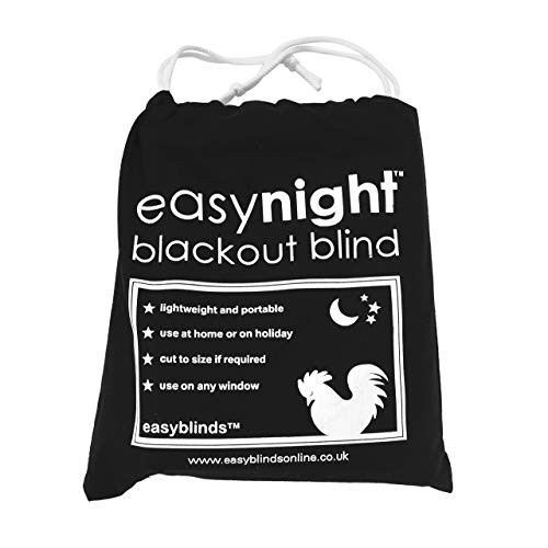 Blackout Blind, 100% Light Blocking Fabric, Large, Fit Any Size/shape