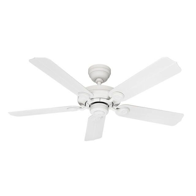 "Outdoor Ceiling Fan Without Lighting Elements Ii White 132 Cm 52"""