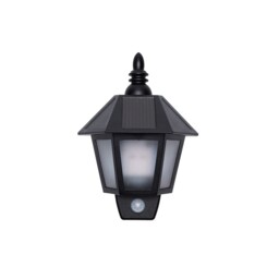 Amtech Flicker Effect Solar Motion Sensor Wall Light