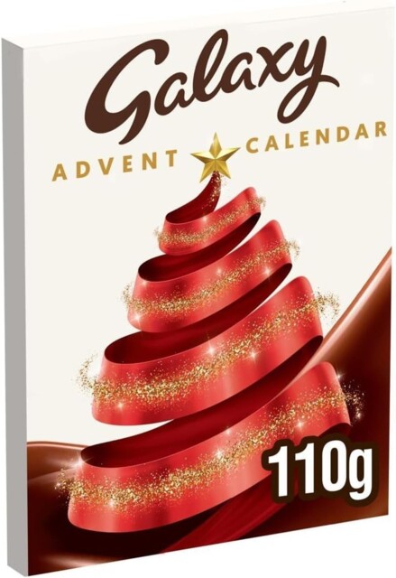 Galaxy Milk Chocolate Advent Calendar, 110g, Bbe 02/26