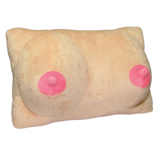Breasts Plush Pillow Bachelor Night Party Stag Adult Toys Joke Novelty