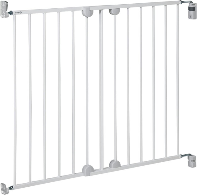 Safety 1st Extending Gate Wall Fix Baby Stair Door Metal White 62 -