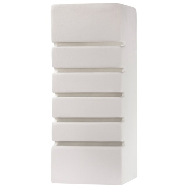 Modern Wall Lamp Samir Ceramic White E27 Led Sollux Living Room Dining
