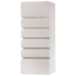 Modern Wall Lamp Samir Ceramic White E27 Led Sollux Living Room Dining