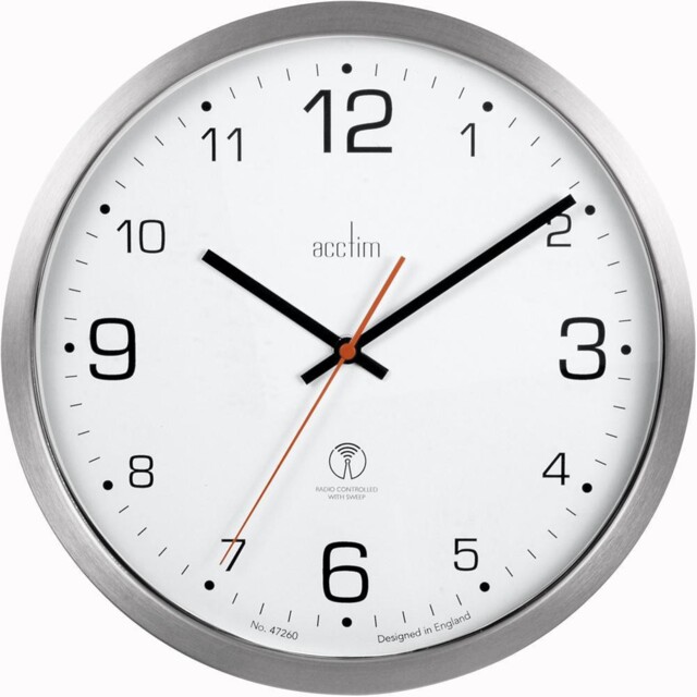 Acctim - 74637 - Clock, Rc, Sweep, Atomik, 30cm