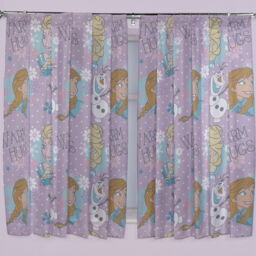 Disney Frozen Crystal Curtains 54 Inch Drop