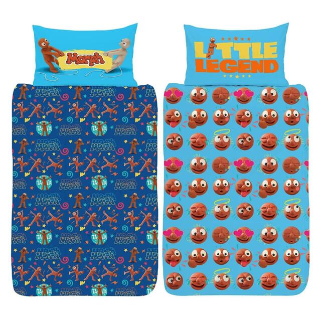 Morph Junior Duvet Cover Set Toddler Boys Girls Bedroom Cotbed Bedding