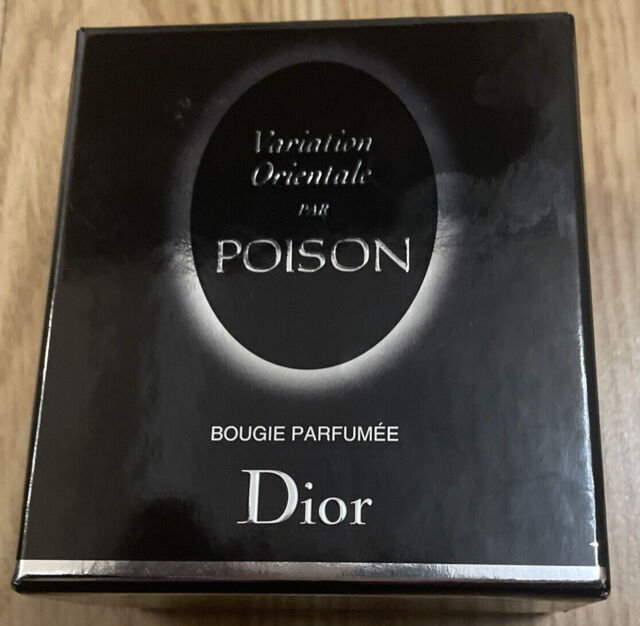 Rare - Christian Dior - Poison - Scented Candle - 50 G. Bnib