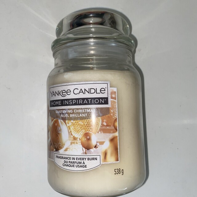 Yankee Candle Home Inspiration Scented Large Jar Glistening Christmas