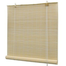 Bamboo Roller Blind For Window Curtain Shade Cover Privacy Screen