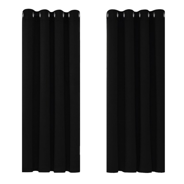"Deconovo Blackout Curtains Bedroom Super Soft W 46"" X L 54"" (2"