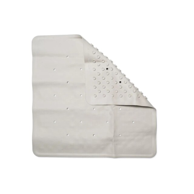 Croydex Rubber Shower Tray Bath Mat Non Slip Suction Cup Self Draining