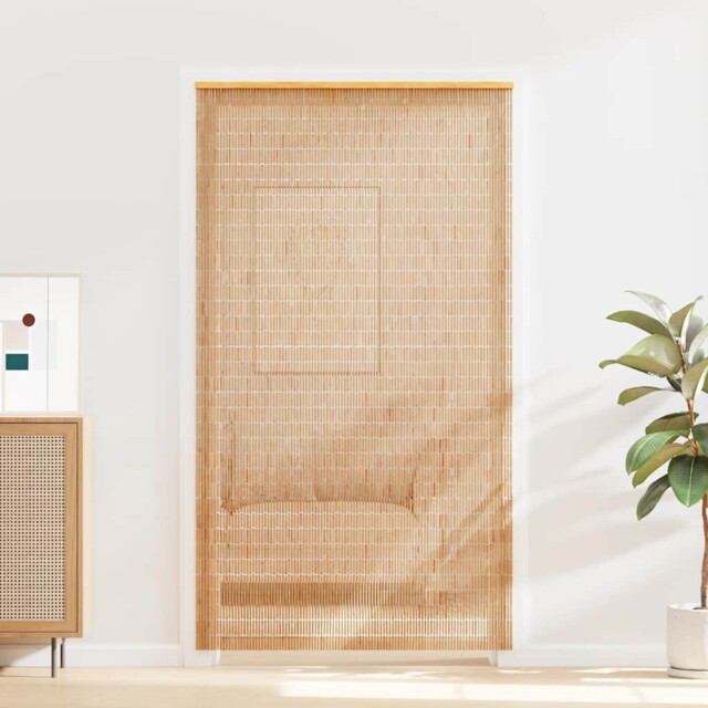 Insect Door Curtain Bamboo 90x200cm Elegant Fly Screen Multi Patterns